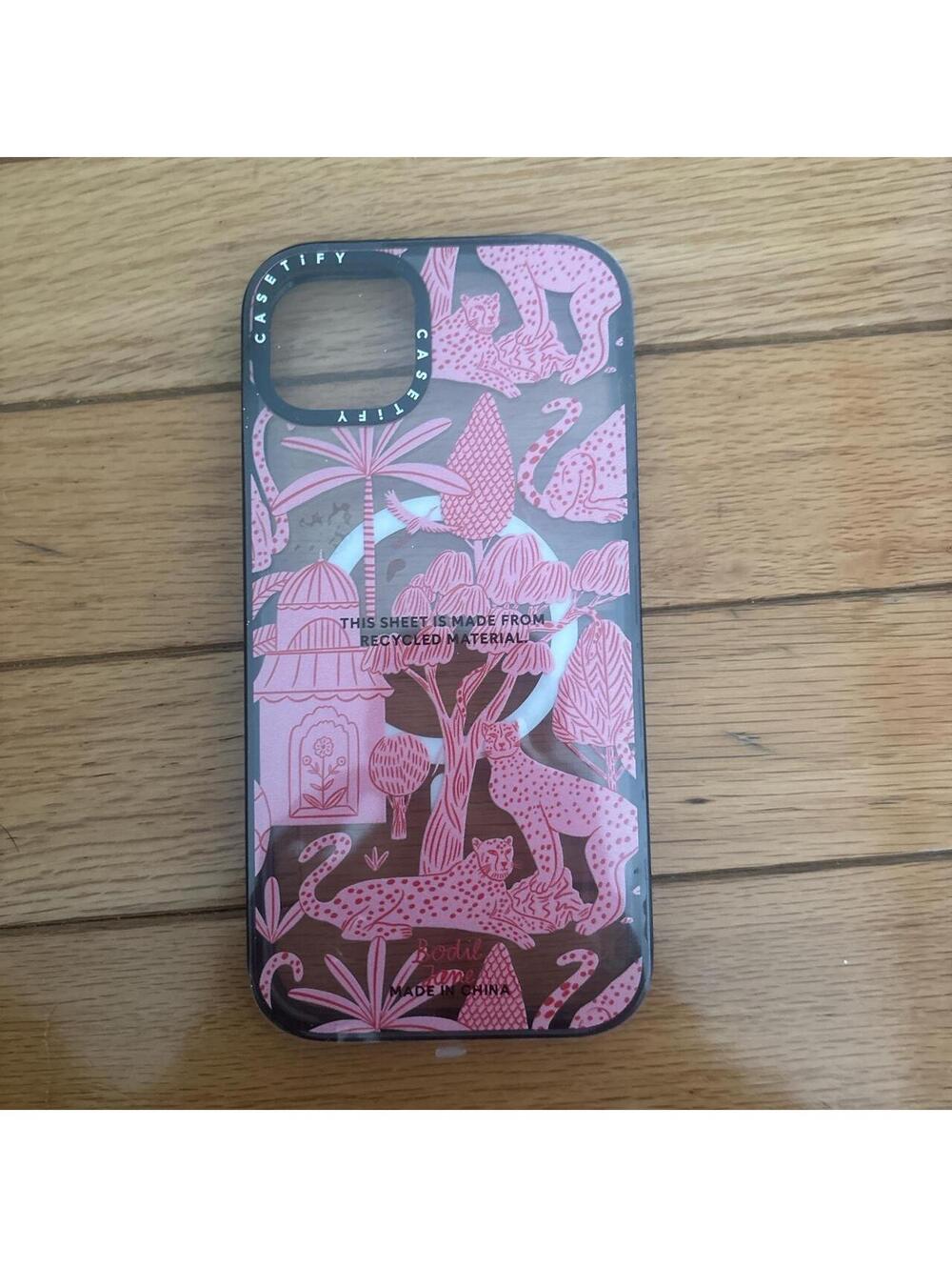 Pink and Multi Phone-cas